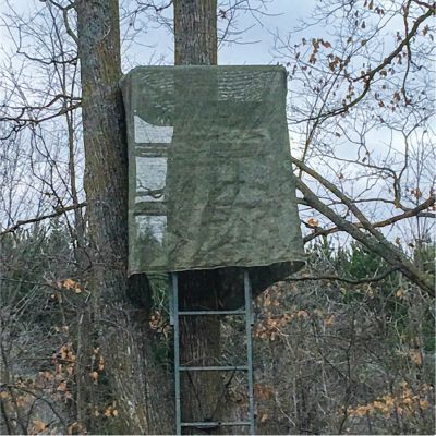 Image showing  Camo Cover, 4.5 x 12 ft., Green