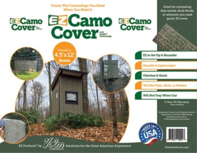 Image showing  Camo Cover, 4.5 x 12 ft., Brown