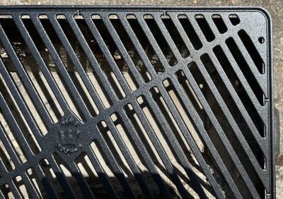 Image showing 5 th King Kooker Cast Iron Charcoal Grill