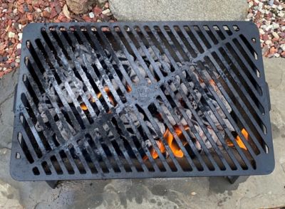 Image showing 7 th King Kooker Cast Iron Charcoal Grill