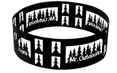Mr. Outdoors Cookout Wood Burning Steel Fire Ring