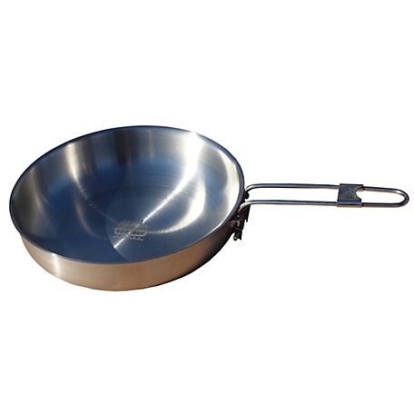 Mr. Outdoors Cookout Stainless Steel Skillet