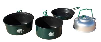 Mr. Outdoors Cookout 4 PC Nested Camp Cook Set
