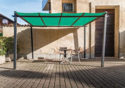 Image showing  6 ft. x 100 ft. Sun Shade Fabric, Green