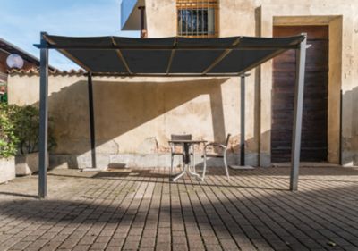 Image showing  Sun Shade Fabric, 6 X 50 ft., Black