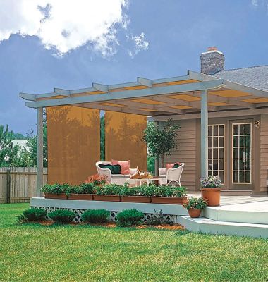 Image showing  Sun Shade Fabric, 6 X 100 ft., Harvest Wheat