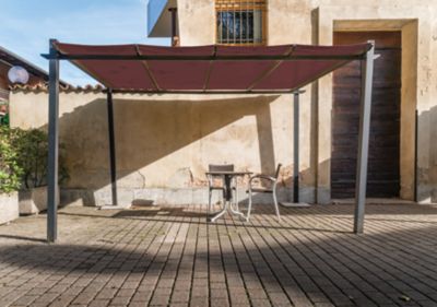 Image showing  Sun Shade Fabric, 6 X 20 ft., Harvest Red