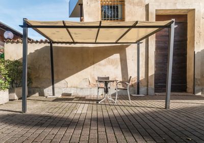 Image showing 5 th EZ Products Sun Shade Fabric, 6 X 50 ft., Chocolate