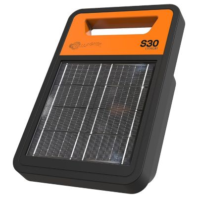 Gallagher 0.3-Joule S30 Lithium Solar-Powered Electric Fence Charger