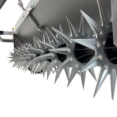 Image showing  Tow-Behind 40 in. Combination Aerator Spreader with 3-D Galvanized Steel Tines