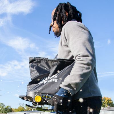 Image showing 5 th Spyker 25 lb. Pro-Series Bag Spreader with Material Viewing Window