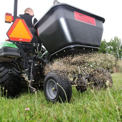 Image showing  Tow-Behind 3.5 cu. ft. Spreader for Lawn Tractors and Zero-Turn Mowers, 175 lb. Capacity