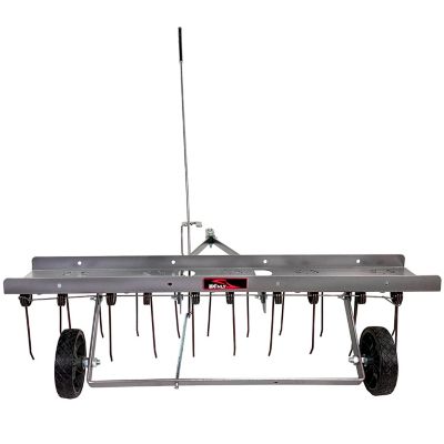 Image showing  Tow-Behind 40 in. Dethatcher for Lawn Tractors and Zero-Turn Mowers