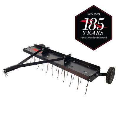 Brinly 48 in. Tow-Behind Dethatcher for Lawn Tractors and Zero-Turn Mowers