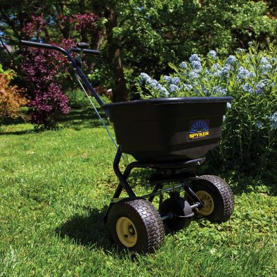 Image showing 7 th Spyker 50 lb. Capacity Pro-Series Commercial Push Spreader