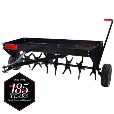 Brinly Tow-Behind 48 in. Plug Aerator for Lawn Tractors and Zero-Turn Mowers