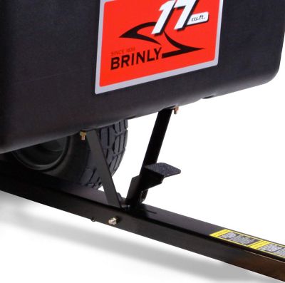 Image showing  Tow-Behind 17 cu. ft. Poly Dump Cart