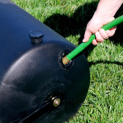 Image showing 7 th Brinly Tow-Behind 28 gal. Push or Tow Poly Lawn Roller