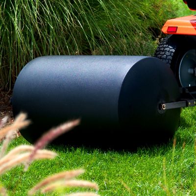 Image showing 7 th Brinly Tow-Behind 76 gal. Poly Lawn Roller