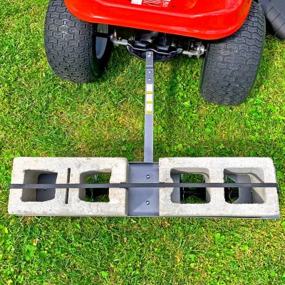 Image showing 9 th Brinly Tow-Behind 40 in. Tow Spike Aerator with 3-D Galvanized Steel Tines