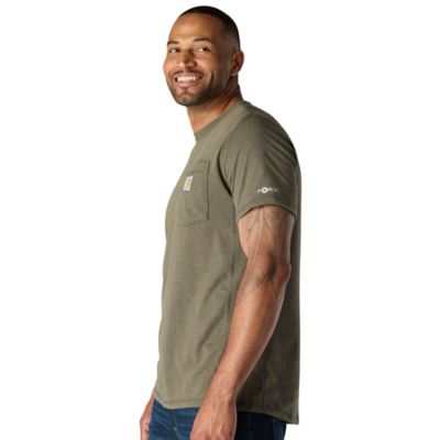 Image showing  Men's Force Relaxed Fit Midweight Short-Sleeve Pocket T-Shirt