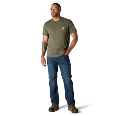 Image showing  Men's Force Relaxed Fit Midweight Short-Sleeve Pocket T-Shirt
