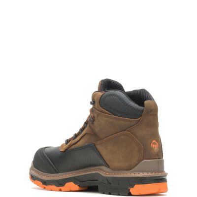 Image showing 2 th Wolverine Men's Overpass Mid Composite Toe Work Boots