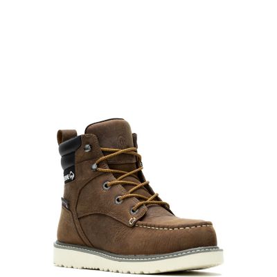 Image showing  Women's Trade Steel Toe Wedge Work Boots, 6 in.