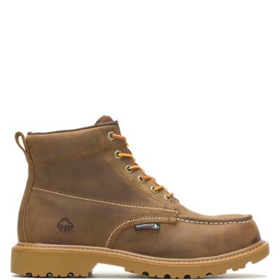 Wolverine Men's Floorhand Moc Toe Moc Boots, 6 in.