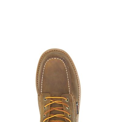 Image showing 3 th Wolverine Men's Floorhand Moc Toe Moc Boots, 6 in.