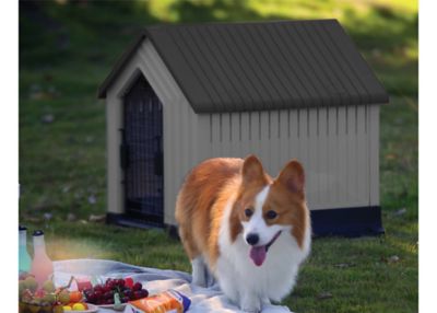 Image showing  Modern Indoor/Outdoor Polypropylene Pet House with Durable, Weatherproof Design and Easy Installation, Small