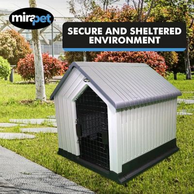 Image showing  Modern Indoor/Outdoor Polypropylene Pet House with Durable, Weatherproof Design and Easy Installation, Large