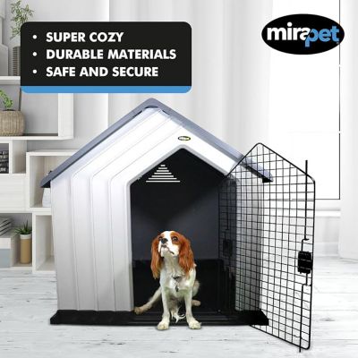 Image showing  Modern Indoor/Outdoor Polypropylene Pet House with Durable, Weatherproof Design and Easy Installation, Large