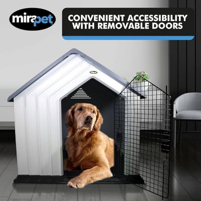 Image showing  Modern Indoor/Outdoor Polypropylene Pet House with Durable, Weatherproof Design and Easy Installation, Large