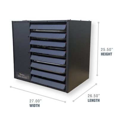 Image showing 1 th Mr. Heater Big Maxx Natural Gas Heater with Propane Conversion Kit, 125,000 BTU, 5,000 sq. ft.