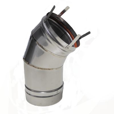 Image showing  6 in. Horizontal Stainless Steel Vent Kit, Category III