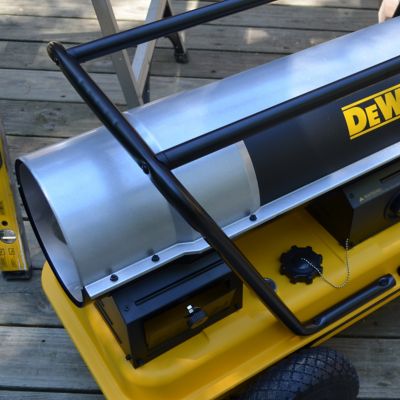 Image showing 1 th DEWALT 190,000 BTU Forced Air Kerosene Heavy Duty Heater