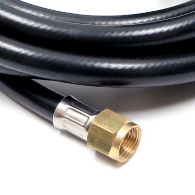 Image showing  12 ft. Propane Hose & Regulator Assembly with Appliance End Fitting and Acme Nut