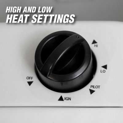 Image showing 7 th Mr. Heater Dual Fuel Vent-Free Blue Flame Heater, 300 sq. ft., 10,000 BTU