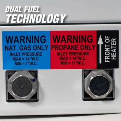 Image showing 8 th Mr. Heater Dual Fuel Vent-Free Radiant Heater, 300 sq. ft., 10,000 BTU