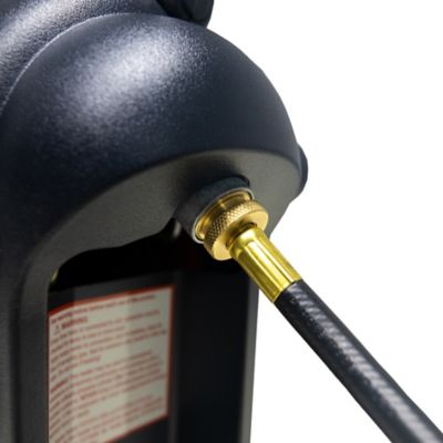 Image showing  8 ft. Propane Hose Assembly with Acme Nut and Propane Gauge