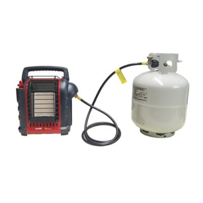 Image showing  8 ft. Propane Hose Assembly with Acme Nut and Propane Gauge