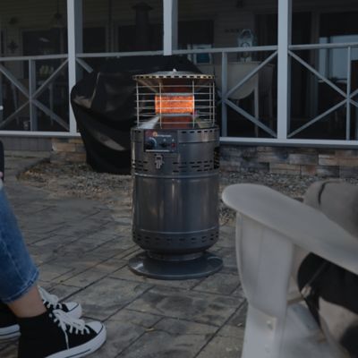 Image showing  Low-Profile Radiant Propane Patio Heater, 750 sq. ft., 30,000 BTU