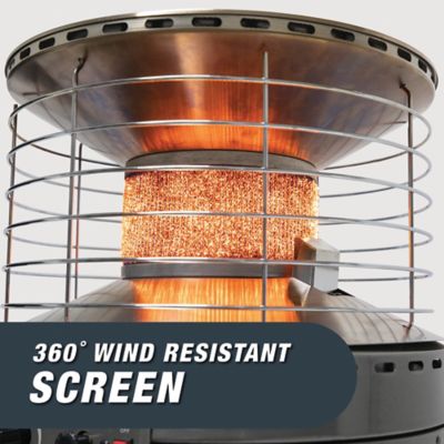 Image showing 5 th Mr. Heater Low-Profile Radiant Propane Patio Heater, 750 sq. ft., 30,000 BTU