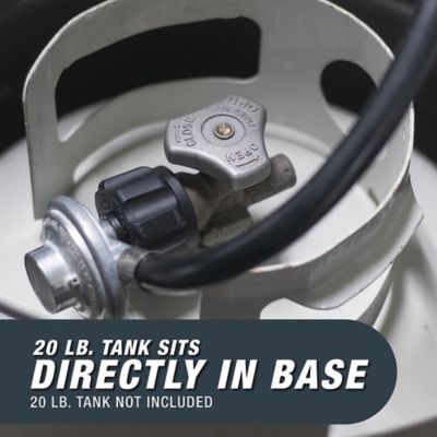 Image showing 7 th Mr. Heater Low-Profile Radiant Propane Patio Heater, 750 sq. ft., 30,000 BTU