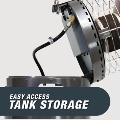 Image showing 8 th Mr. Heater Low-Profile Radiant Propane Patio Heater, 750 sq. ft., 30,000 BTU