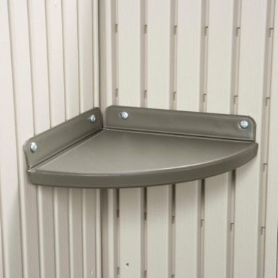 Image showing  Corner Shelves (2) for Storage Sheds