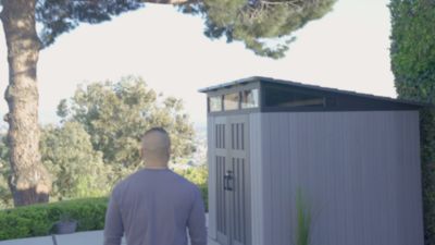 Image showing  Shelf Channels for Lifetime Storage Sheds, 2-Pack