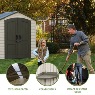 Image showing  7 ft. x 4.5 ft. Outdoor Storage Shed