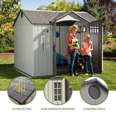 Image showing  10 ft. x 8 ft. Outdoor Storage Shed, 60118